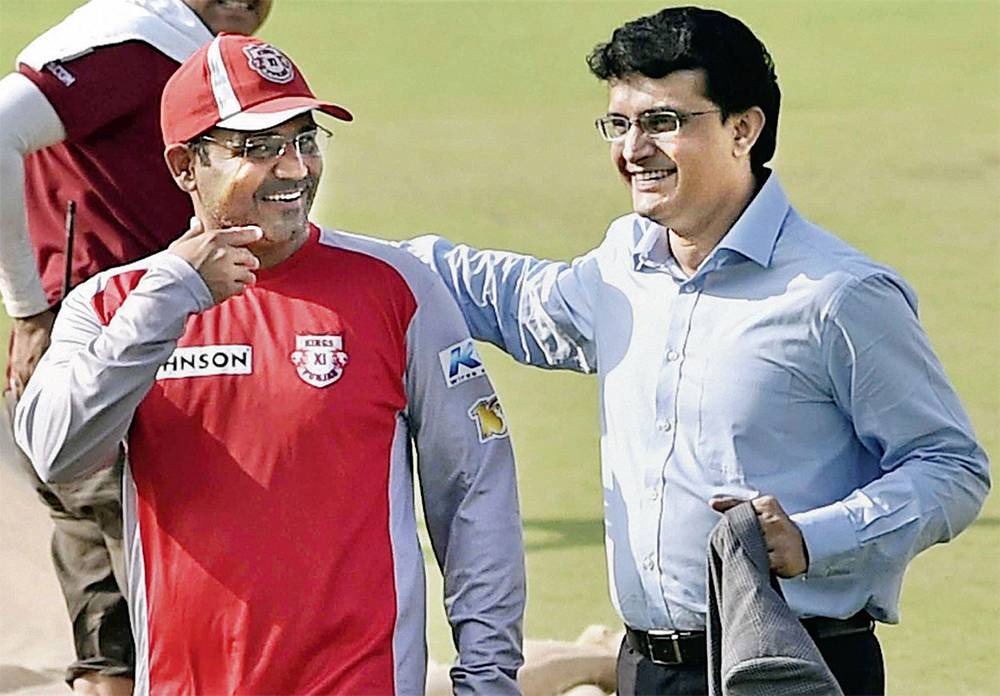 Ganguly and Sehwag do not match India New Coach criterion (Photo - Twitter)