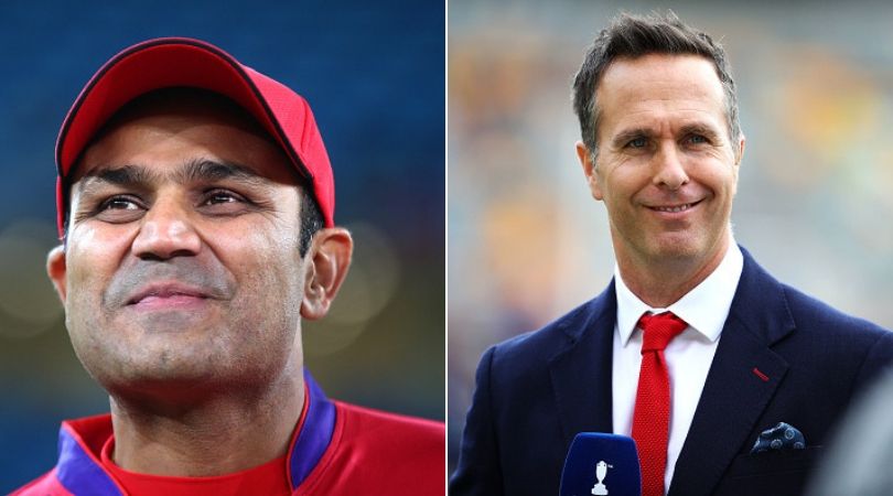 Virender Sehwag Gives Hilarious Reply To Michael Vaughan's B'day Wish