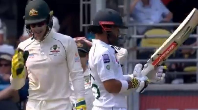 WATCH- Tim Paine Sledges Mohammad Rizwan During The First Test