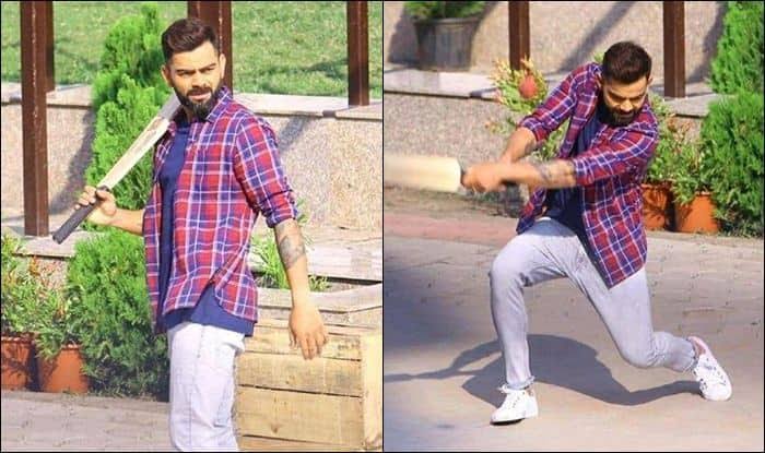 WATCH- Virat Kohli Plays Gully Cricket With Kids Ahead Of Test Series