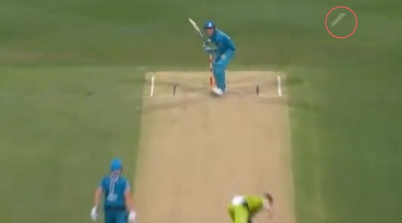 WATCH- Daniel Bowls Bizarre Dead Ball In The First Match Of BBL 2019