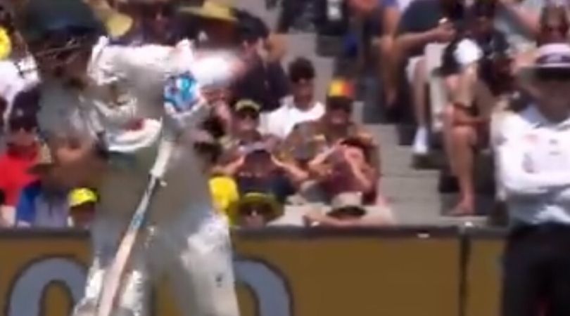 Steve Smith nearly catch himself off Neil Wagner’s lethal bouncer: During the ongoing second Test match of Australia vs New Zealand series