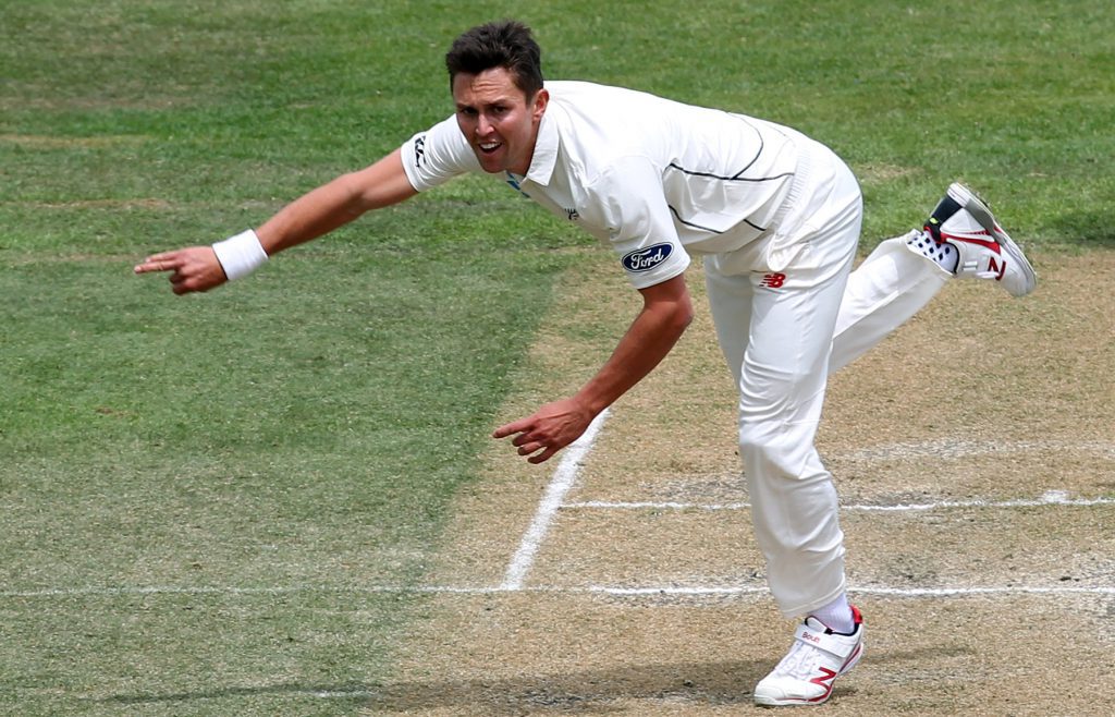 Trent Boult Castles Joe Burns With A Beautiful Delivery