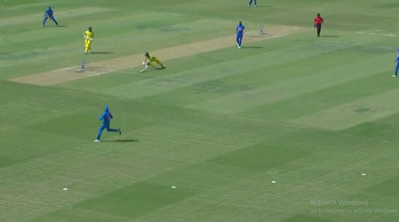 Arron Finch Gets Angry Over Steve Smith After Getting Run Out