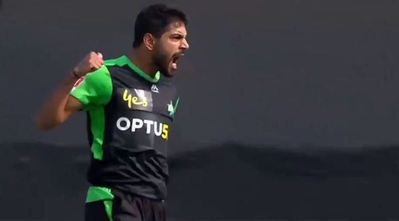 Haris Rauf's death celebration after taking a wicket in BBL 2019: Big Bash League (BBL) 2019 is at its peak stage and teams are trying hard to win the games in order to get into top 5 positions.
