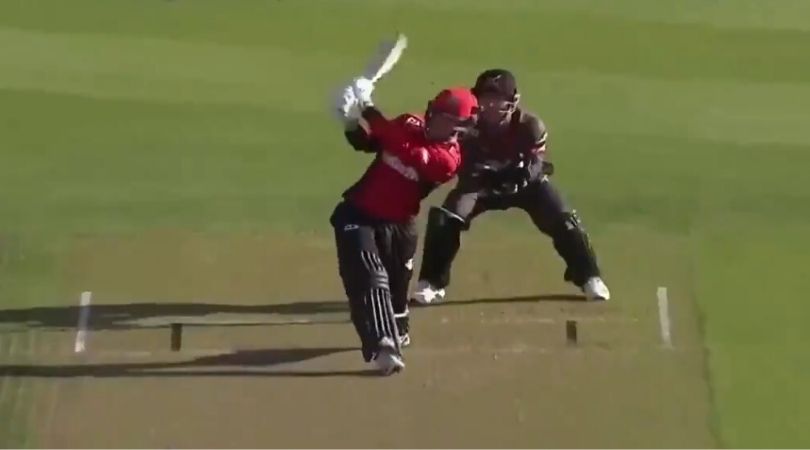 WATCH- Leo Carter hits six sixes off an over in Super Smash League 2019: New Zealand Super Smash League is currently at its apex stage.