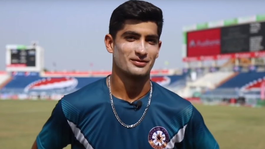 Naseem Shah castled Islamabad United opener Luke Ronchi’s stumps in some fashion.