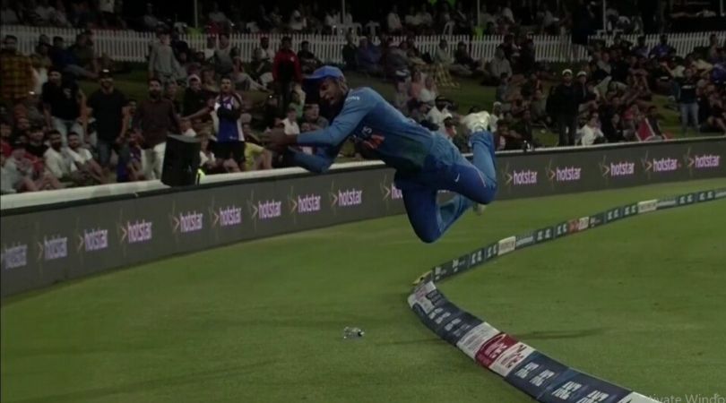 Sanju Samson Flown Into The Air To Save Four Runs In The India T20 Match