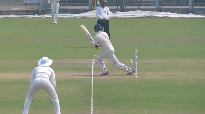 Sudip Chatterjee Survives Despite Getting Hit Wicket In Bengal vs Karnataka Ranji Semi Final