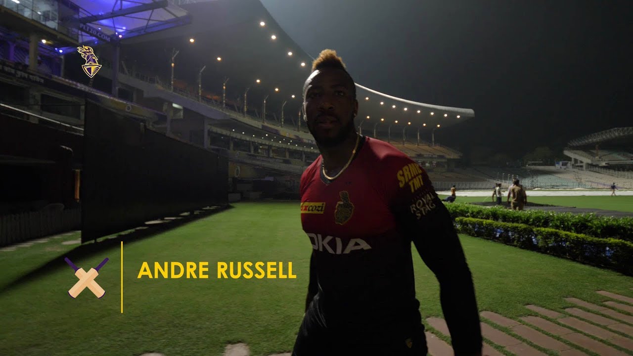 SMASH !!! Andre Russell's powerful hit during net practice session shatters camera