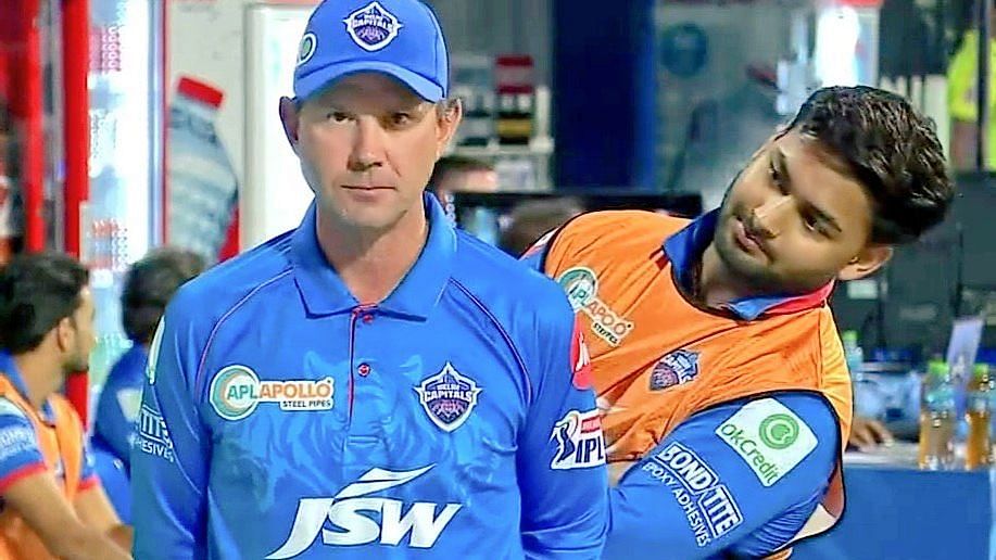 Rishabh Pant caught hilariously mocking coach Ricky Ponting during live onfield interview