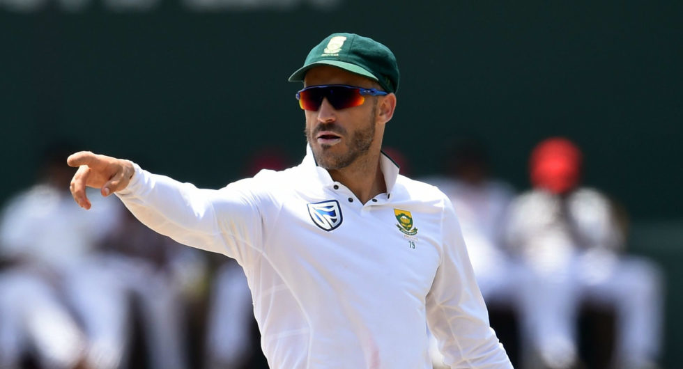 ICC commits a blunder by posting an ill-suited picture of Faf du Plessis