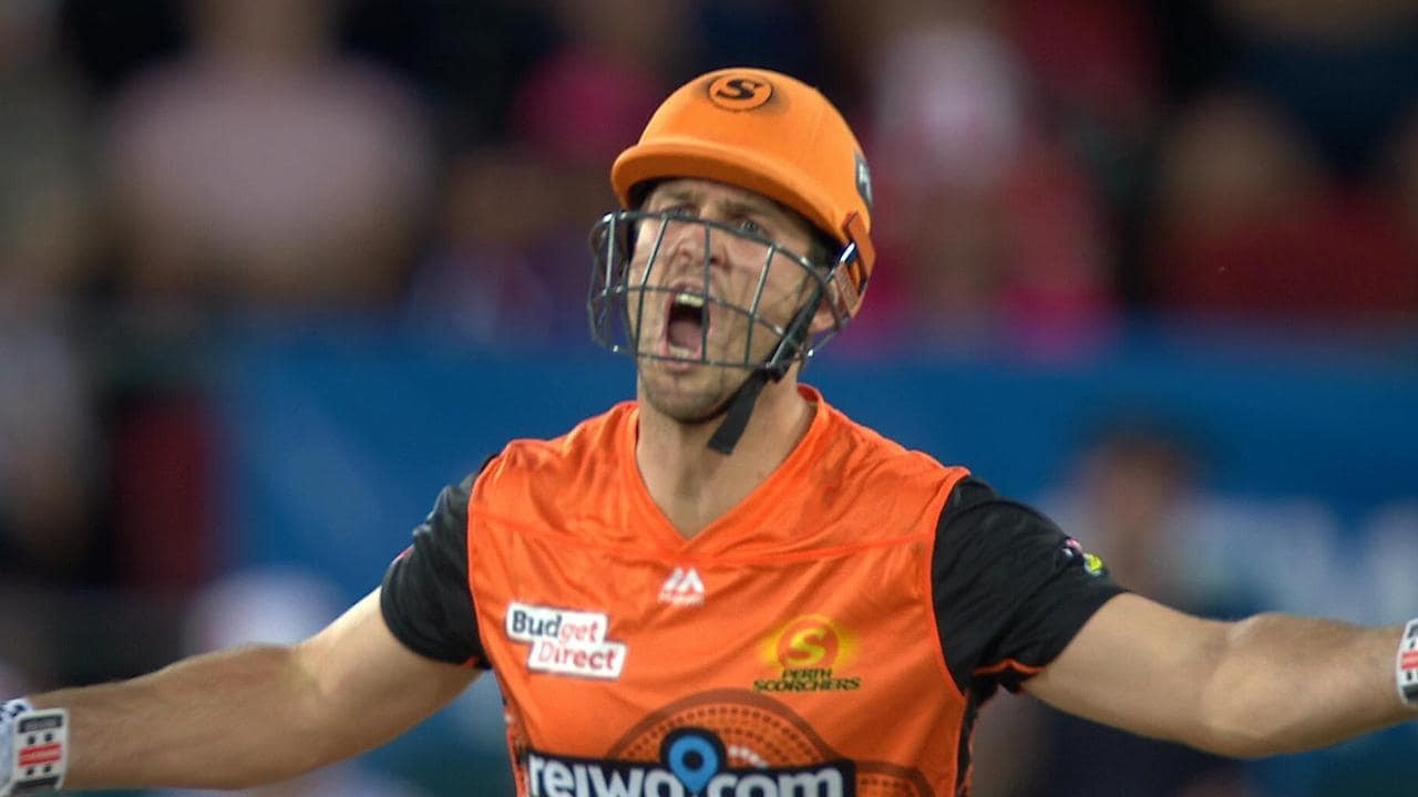 Mitchell Marsh in  BBL Match Today (Pic - Twitter)