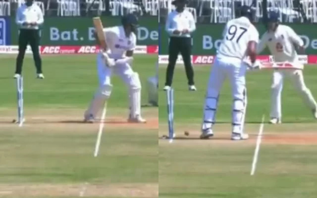 Fans remember Dhoni as the bails come off the stumps in a baffling manner
