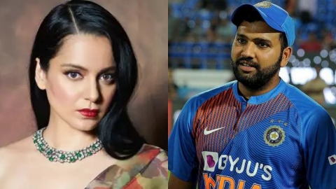 Twitter deleted a Kangana Ranaut tweet on the cricketer Rohit Sharma as she called him 'dhobi ka kutta' for his remark on farmers protest.