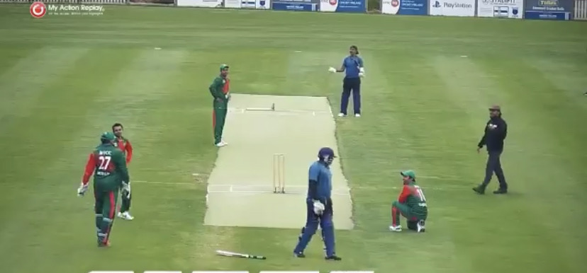 Comedy of fielding errors unfolds in European Division cricket match