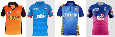 IPL New Jersey 2021: Kits of all teams for the 14th season