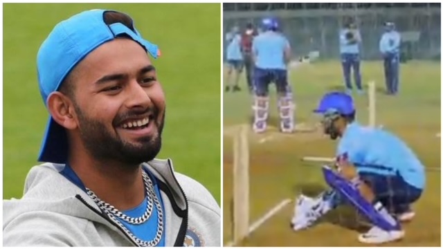 Delhi Capitals new captain hilariously trolling his mate Sam Billings in the net practice session. Watch Video