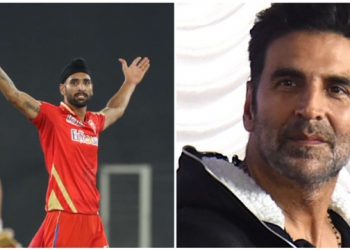 Punjab Kings' all-rounder Harpreet Brar slammed Bollywood star Akshay Kumar with his tweet. On Friday, Brar took 3 crucial wickets against RCB