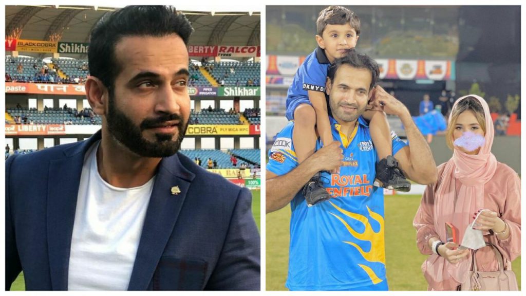Irfan Pathan had posted blurred picture of his wife Safa Baig