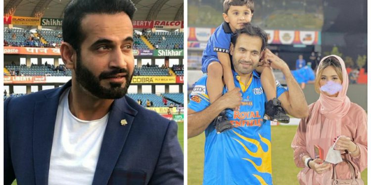 Irfan Pathan had posted blurred picture of his wife Safa Baig