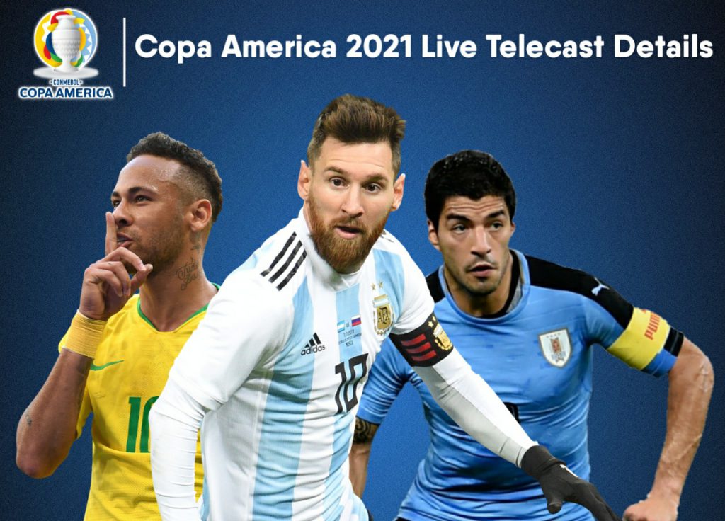 Sony Sports Network has Copa America 2021 telecast rights in India.