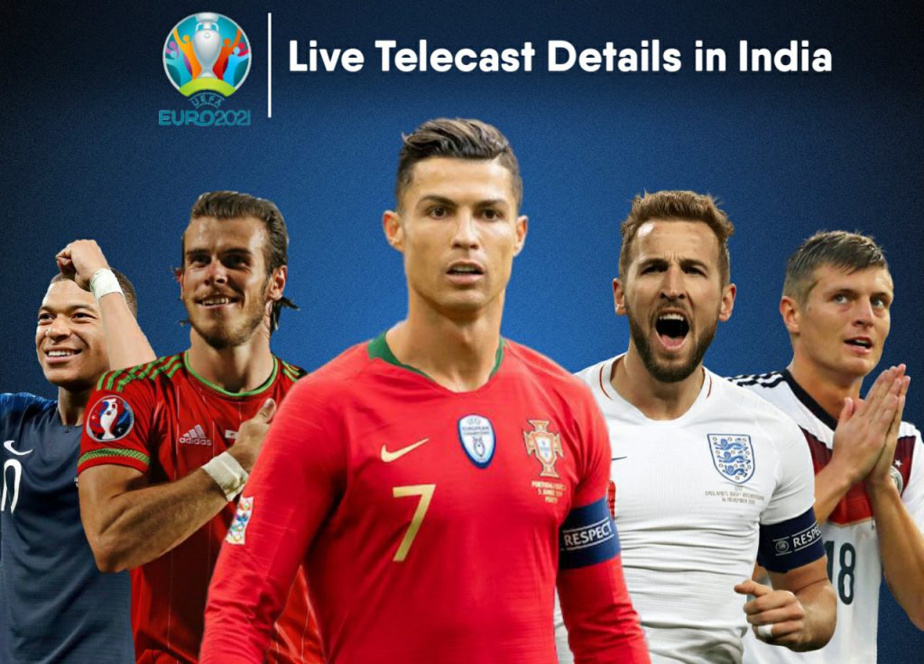UEFA Euro 2021 cup's live telecast is available on Sony Ten in India