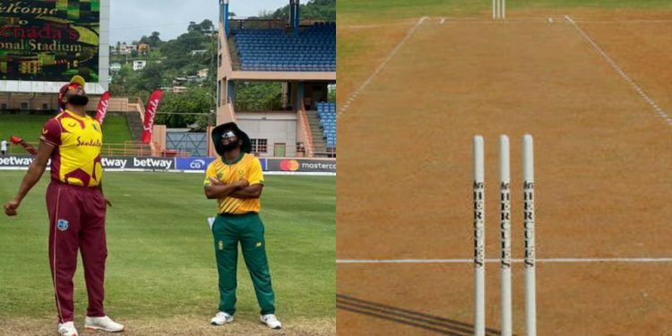 Grenada National Cricket Stadium (Pic - Twitter)