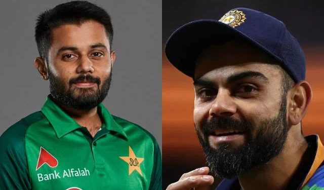 Saus Shakeel being called Pakistan's Virat Kohli due to similarities in looks with the Indian captain. Here's how Twitter reacted on this