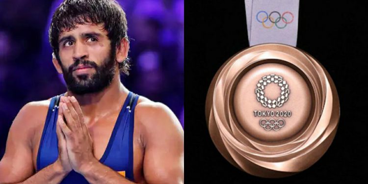 Brajrang Punia is eying his maiden Olympics medal (Pic - Twitter)