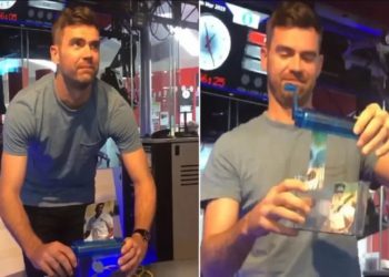 James Anderson is going viral where England’s seasoned campaigner is seeing shredding the picture of Ravichandran Ashwin.