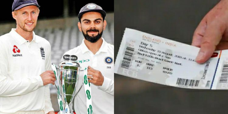 Fans are eager to buy tickets and watch their favourites cricketers in action in the ongoing India vs England Test series