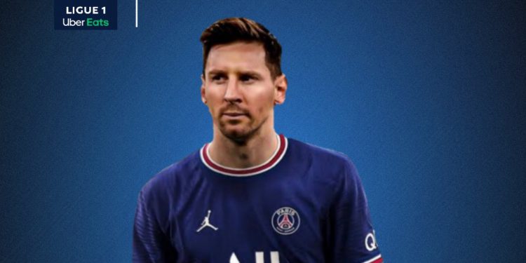 Messi to play for PSG in Ligue 1 (Pic - Twitter)