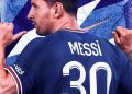 Lionel Messi PSG jersey number