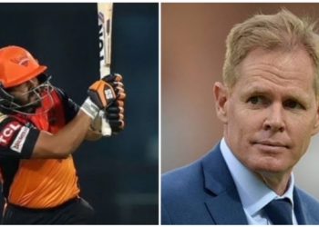 Former South African bowler Shaun Pollock questioned right-handed batter Kedar Jadhav's selection in the SRH playing XI.