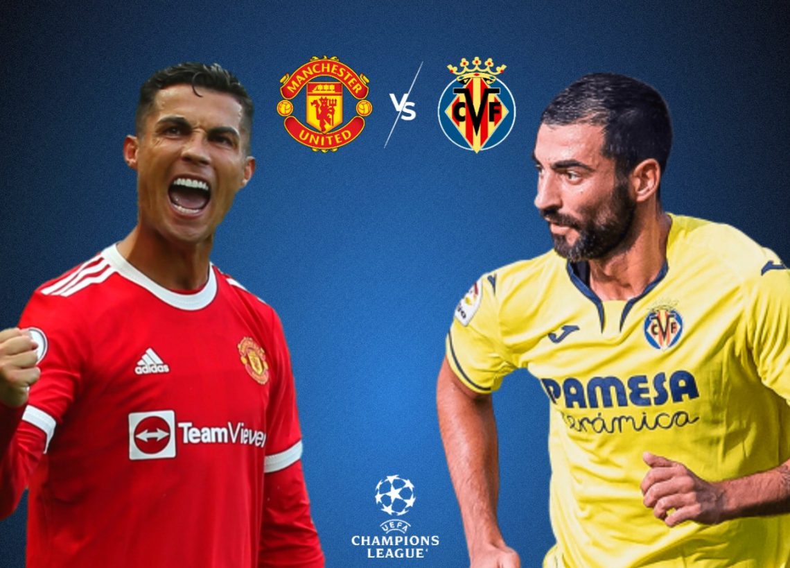 LIVE STREAM: Manchester United vs Villarreal UEFA Champions League Full HD (29/09/2021)