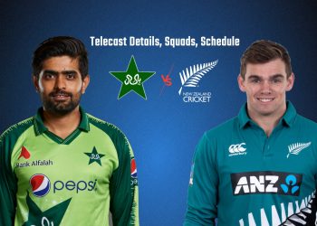 Babar Azam will lead the Pakistan side in series vs New Zealand.