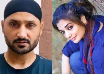 Harbhajan Singh and Sumaira Khan (Pic - Twitter)