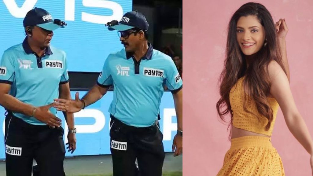 Former Cricketer & currently a Bollywood actress, Saiyami Kher, has taken a dig at the awful umpiring by the Third Umpires.