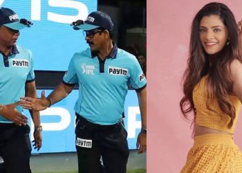 Former Cricketer & currently a Bollywood actress, Saiyami Kher, has taken a dig at the awful umpiring by the Third Umpires.