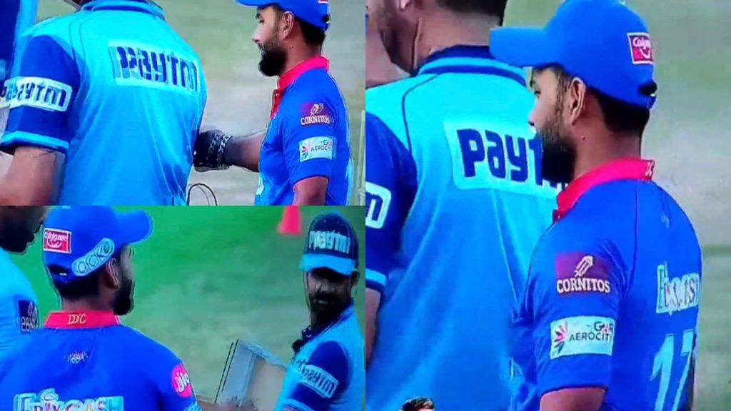 Rishabh Pant is undoubtedly one of the best when it comes to on-field chatter and having fun during the game (Pant in a comical mood).