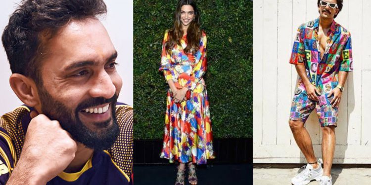 If reports are to be believed, Ranveer and Deepika are planning to own a franchise and Dinesh Karthik reacts to the same.