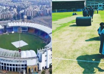 Karachi Cricket Stadium Pitch.