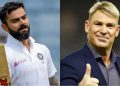 Virat Kohli ranks no.4 in Shane Warne's list.