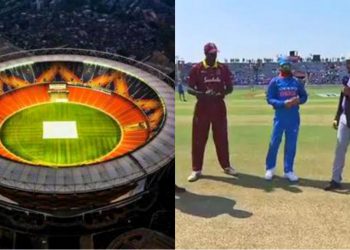 Ahmedabad Cricket Stadium Pitch.