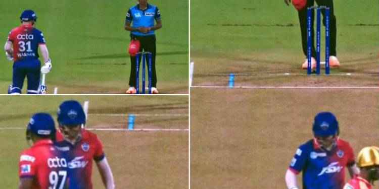 Watch: David Warner changes strike seeing Liam Livingstone as opening bowler; turns out to be a bad decision.