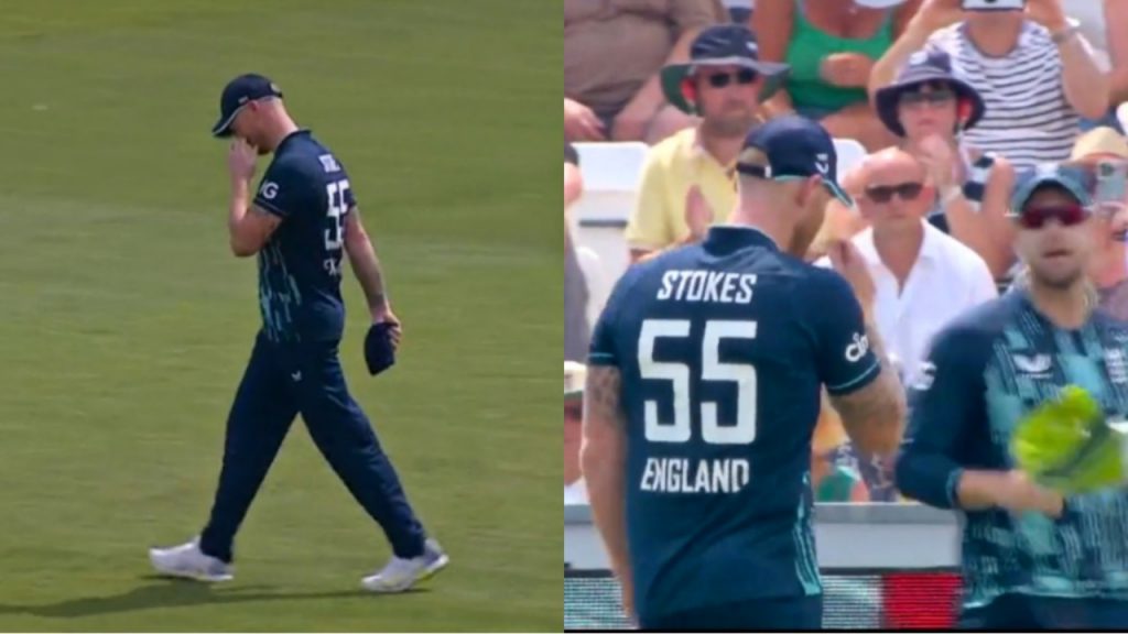 Ben Stokes gets emotional