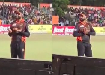 Fans chant Dinesh Karthik's name