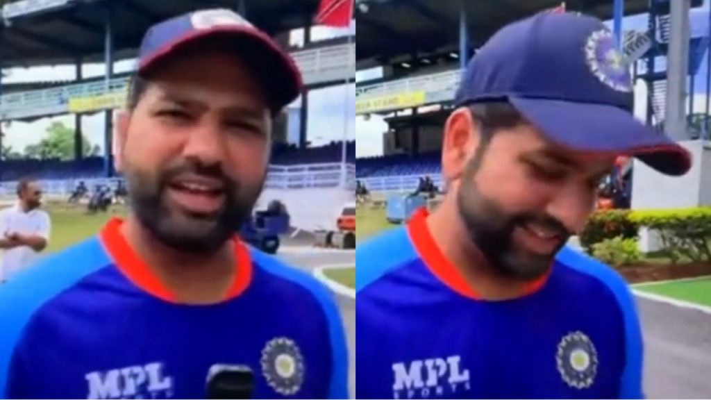 Rohit Sharma delivers epic reply