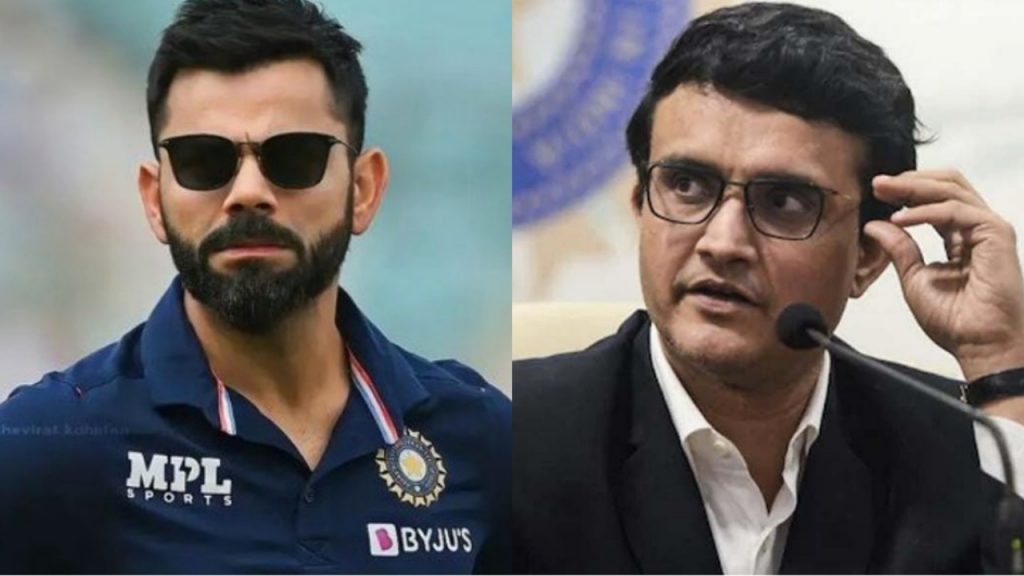 Sourav Ganguly speaks up on Virat Kohli's form.